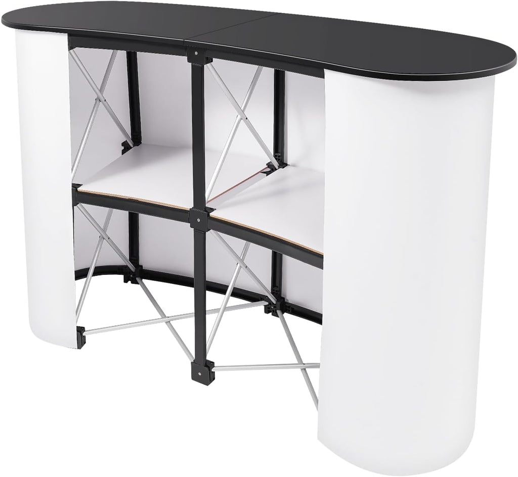 35.43in Tall Foldable Tradeshow Podium Table