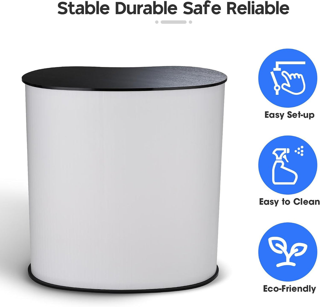 Yescom 2 Set Portable Podium Counter Tables