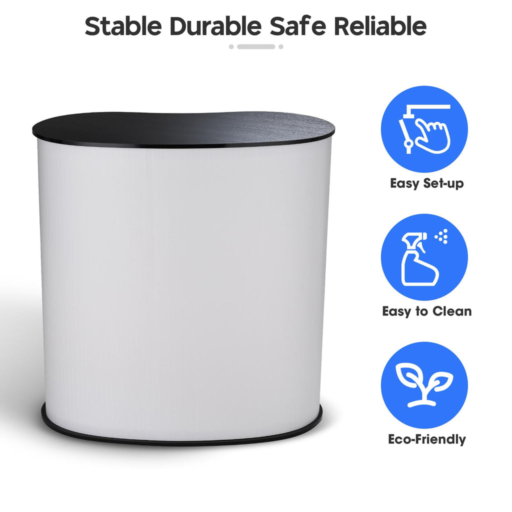 Yescom 2 Set Portable Podium Counter Tables