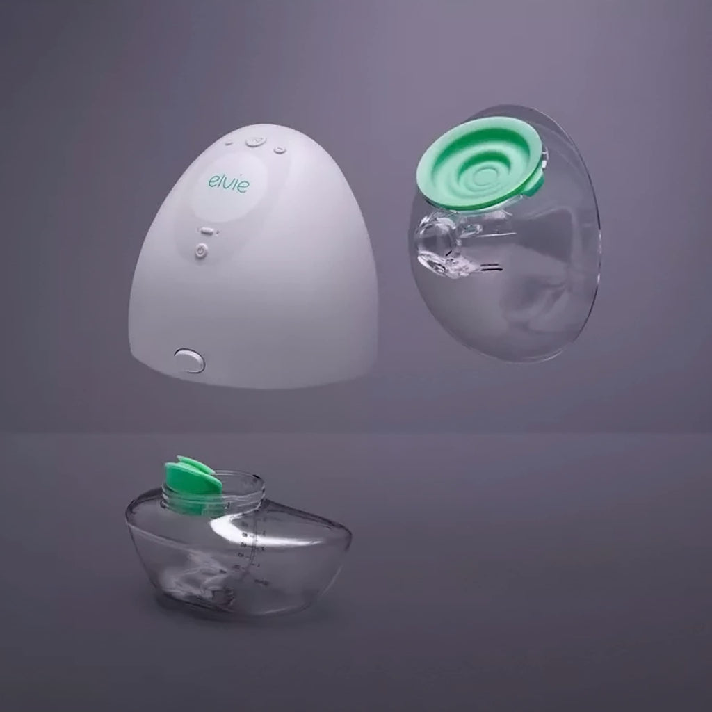 Elvie - Double, Wearable Breast Pump w/App - The Smallest & Quietest - Portable - Hands Free & Discreet - Automated with Four Personalized Settings