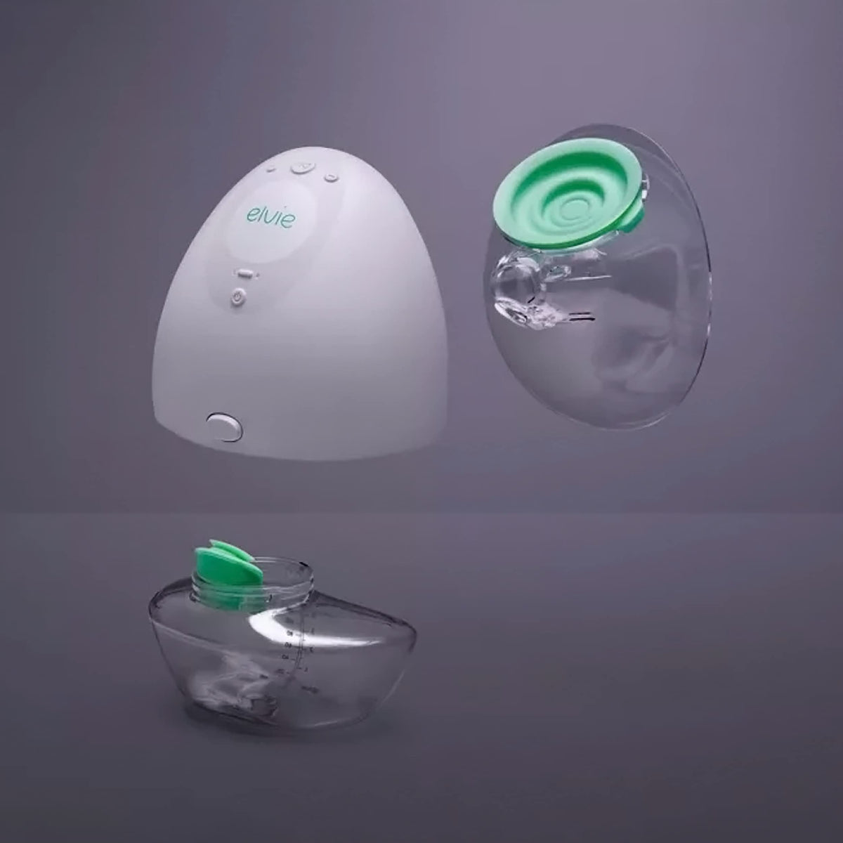 Elvie - Double, Wearable Breast Pump w/App - The Smallest & Quietest - Portable - Hands Free & Discreet - Automated with Four Personalized Settings