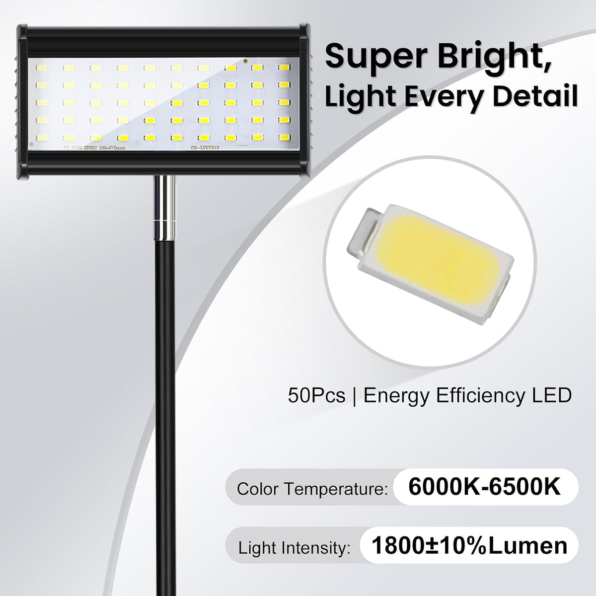 LED Trade Show Display Lights, Connectable for Exhibition Lighting