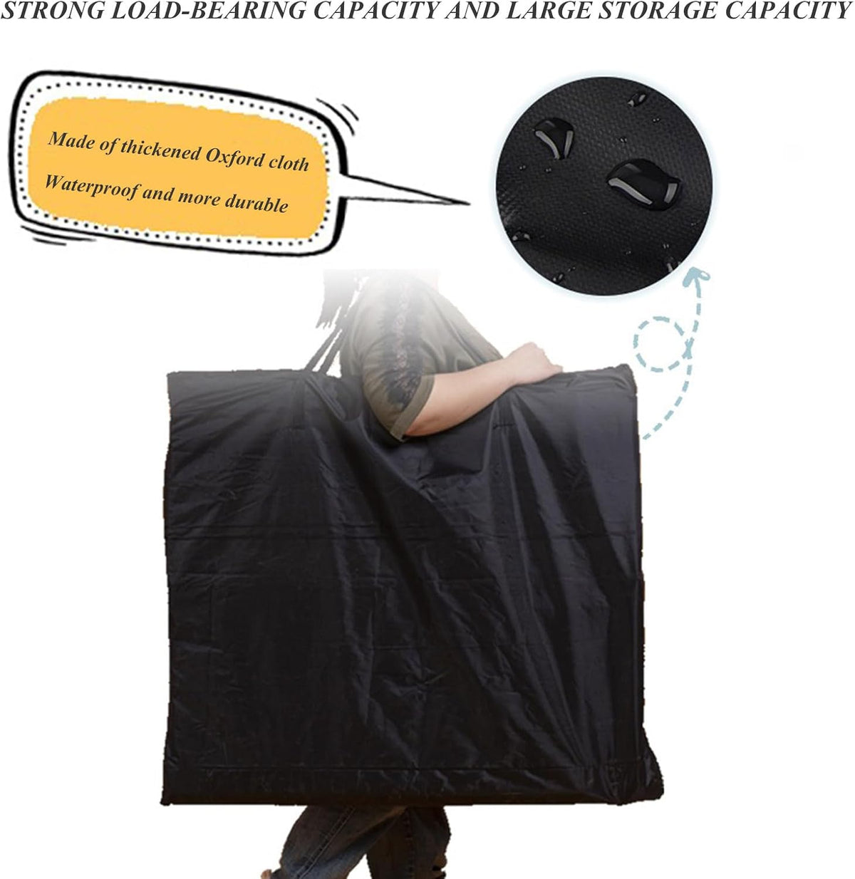 Mobile Portable Promotion Counter, Pop Up Display Table with Storage, Folding Trade Show Booth Desk for Exhibitions, Supermarket Tasting & Event Reception, Commercial Kiosk Stand with Carrying Bag