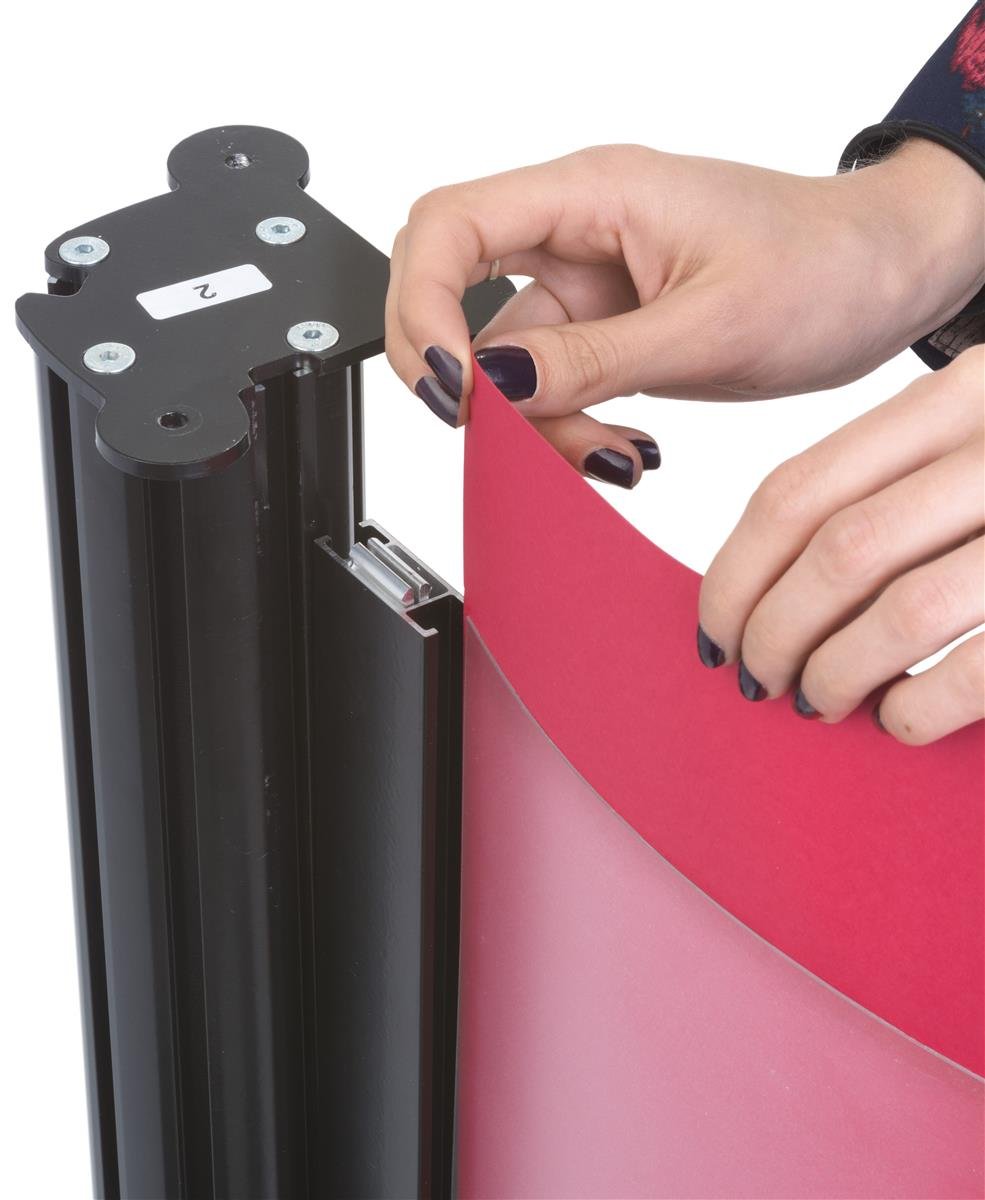Displays2go Tradeshow Counter with iPad Holder