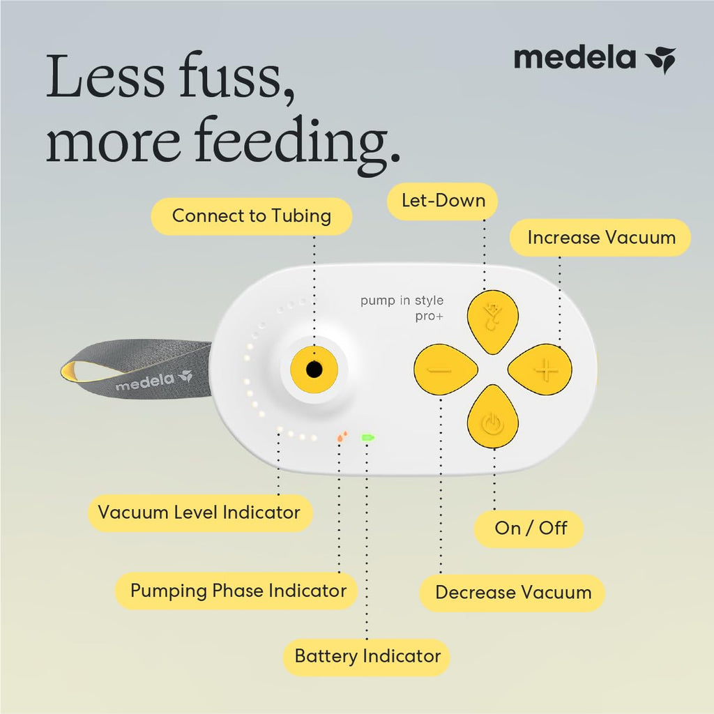 Medela Pump in Style Pro+ Hands Free & Bottles Electric Breast Pump Bundle