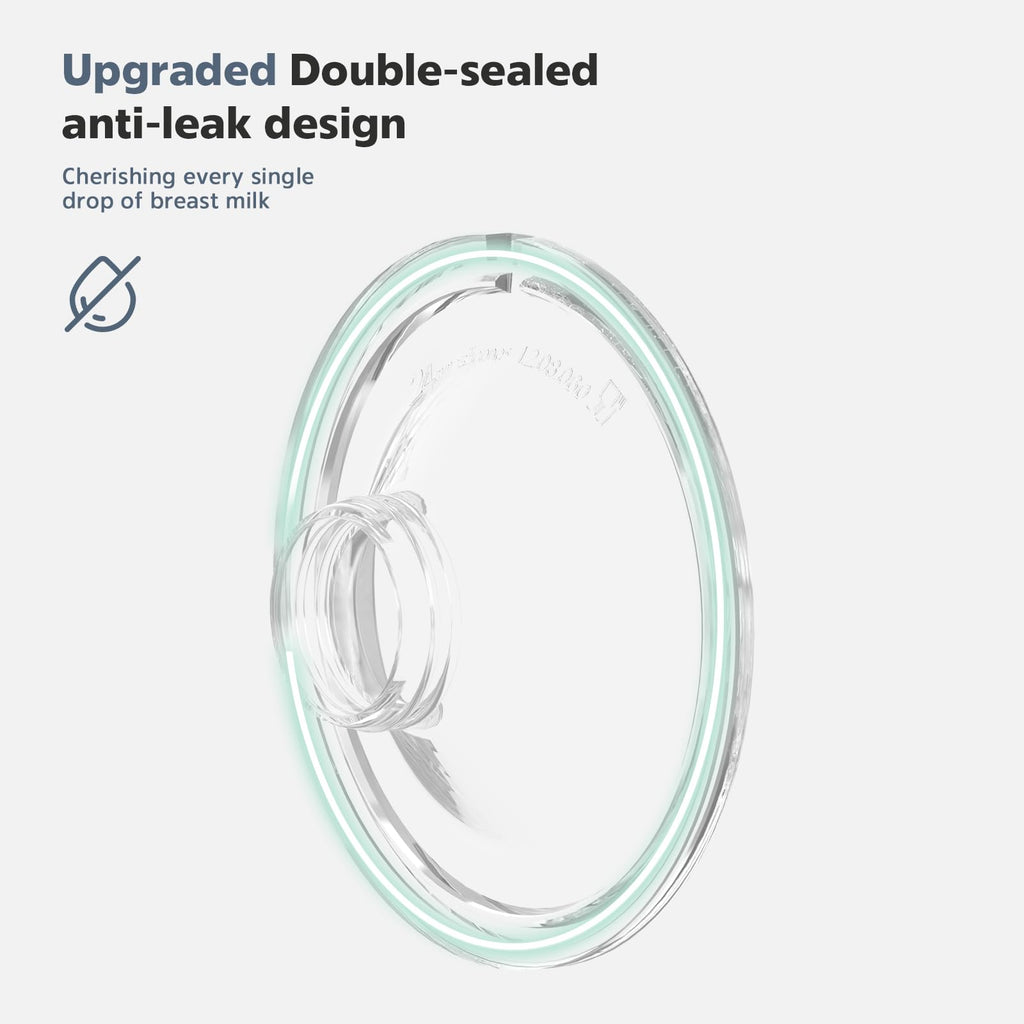 MomMed Wearable Breast Pump (Model S21) â Double Electric Hands-Free Breast Pump, Leak-Proof Design, 3 Modes (Stimulation, Expression, Auto) & 12 Vacuum Levels, Portable and Quiet