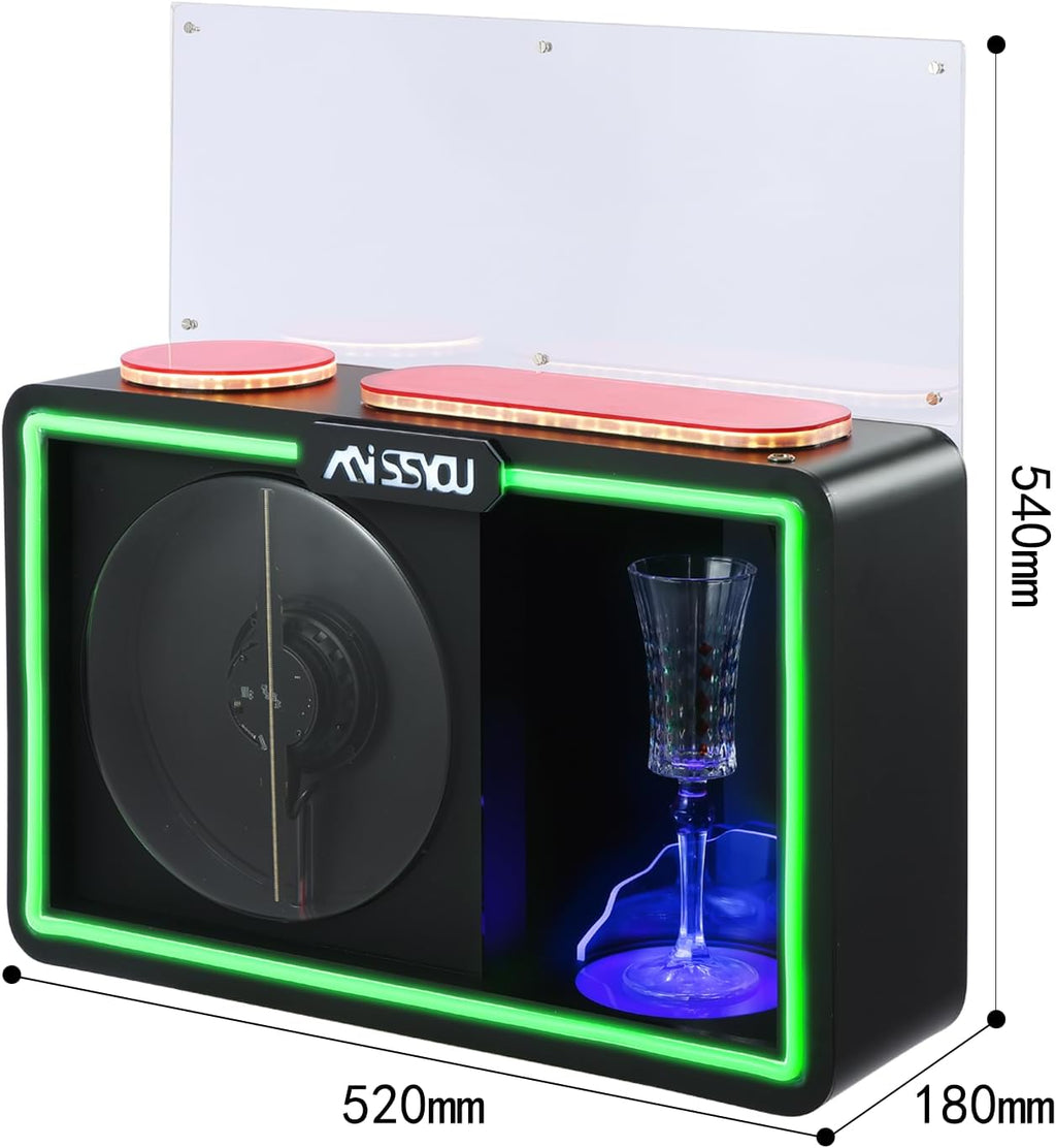 Missyou 3D Hologram Fan Display Cabinet with WiFi, Shelf and Speaker