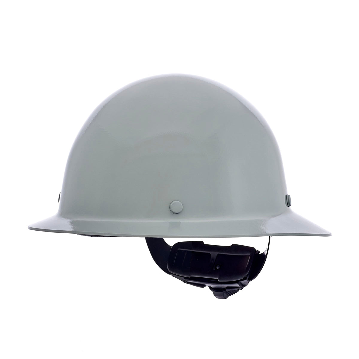 MSA Skullgard Full-Brim Hard Hat with Suspension - Non-Slotted Cap, Made of Phenolic Resin, Radiant Heat Loads up to 350F, Standard Size Hard Hat | Fas-Trac III Ratchet Suspension