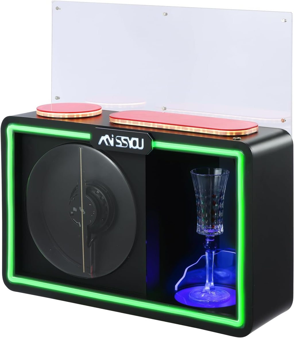 Missyou 3D Hologram Fan Display Cabinet with WiFi, Shelf and Speaker