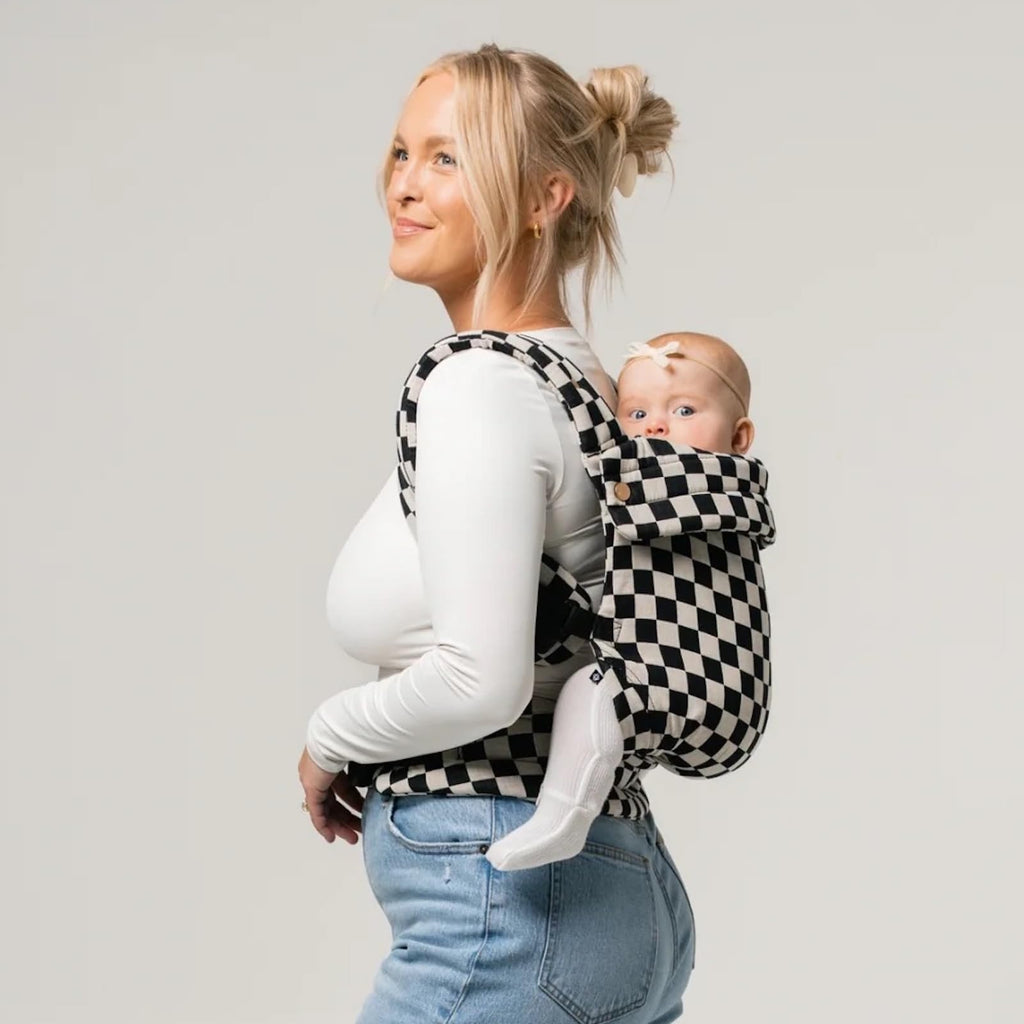 MabÄ Monarch Ergonomic Baby Carrier â Premium Cotton Soft Structured Newborn to Toddler Carrier with Hip-Healthy Design, 3 Carry Positions (9-46 lbs), Lightweight & Breathable, (Ivory)