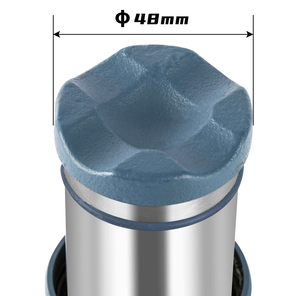 BAOSHISHAN 4 Ton Double Ram Bottle Jack 10.43" to 24" Lift Range