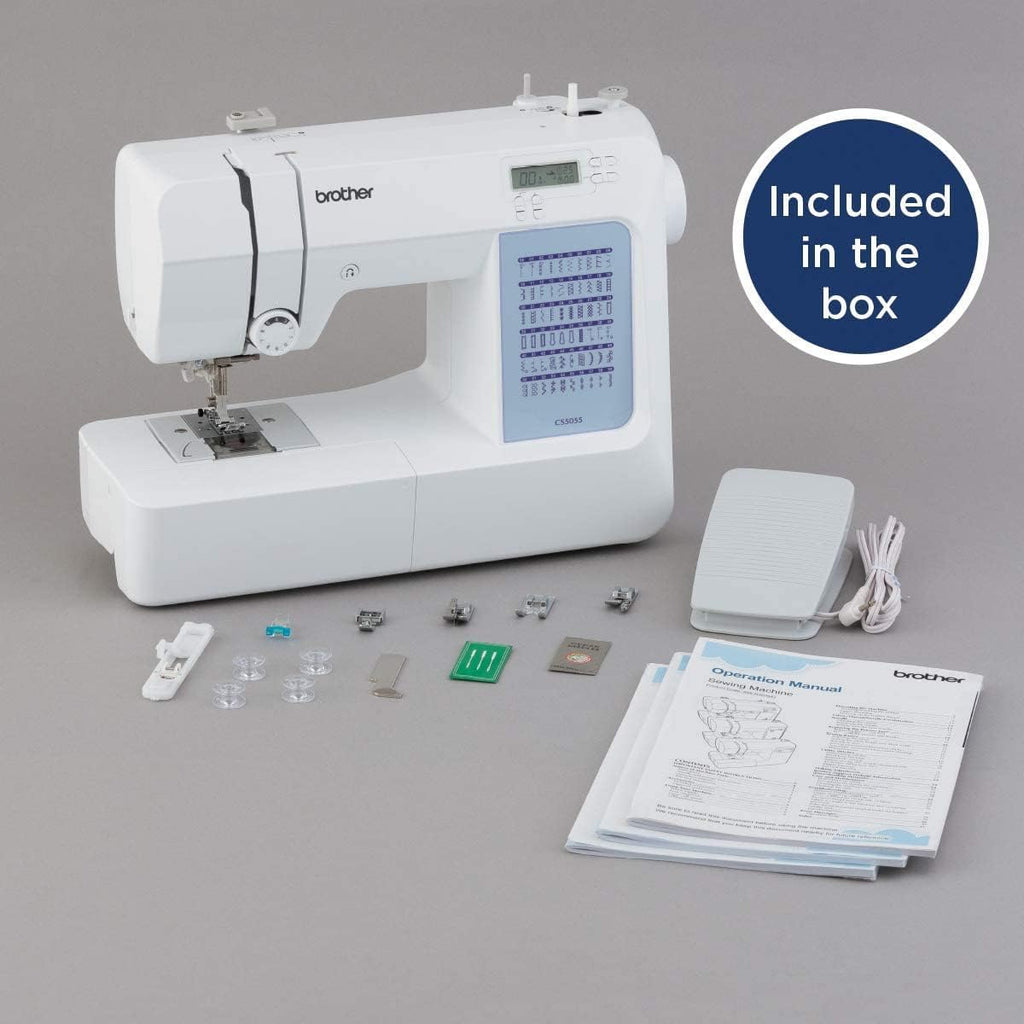 Brother CS5055 Computerized Sewing Machine with LCD Display