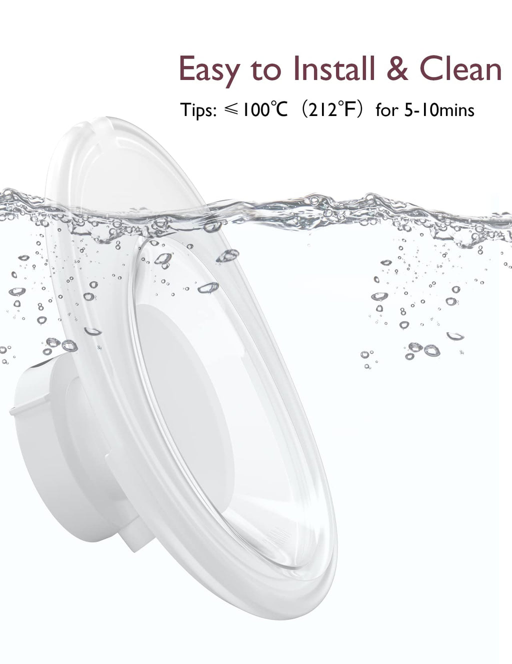 Momcozy M5 Lite Hands-Free Wearable Breast Pump, DoubleFit Flange for Baby-Like Comfort, 3 Modes & 9 Suction Levels, No Flange Insert or Hard Carry Case, 24mm, 2-Pack, Cozy Red