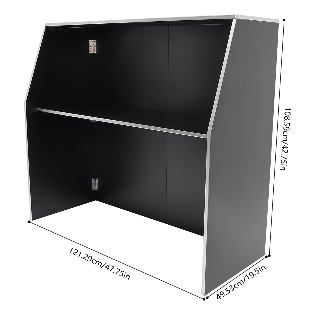 Portable Event Bar,Folding Portable Bar,Foldable Portable Event Bar Cabinet,Wine Bar Cabinet,Bar Cabinet,Foldable Bar Table,Foldable Storage Cabinet for Home Kitchen,Party