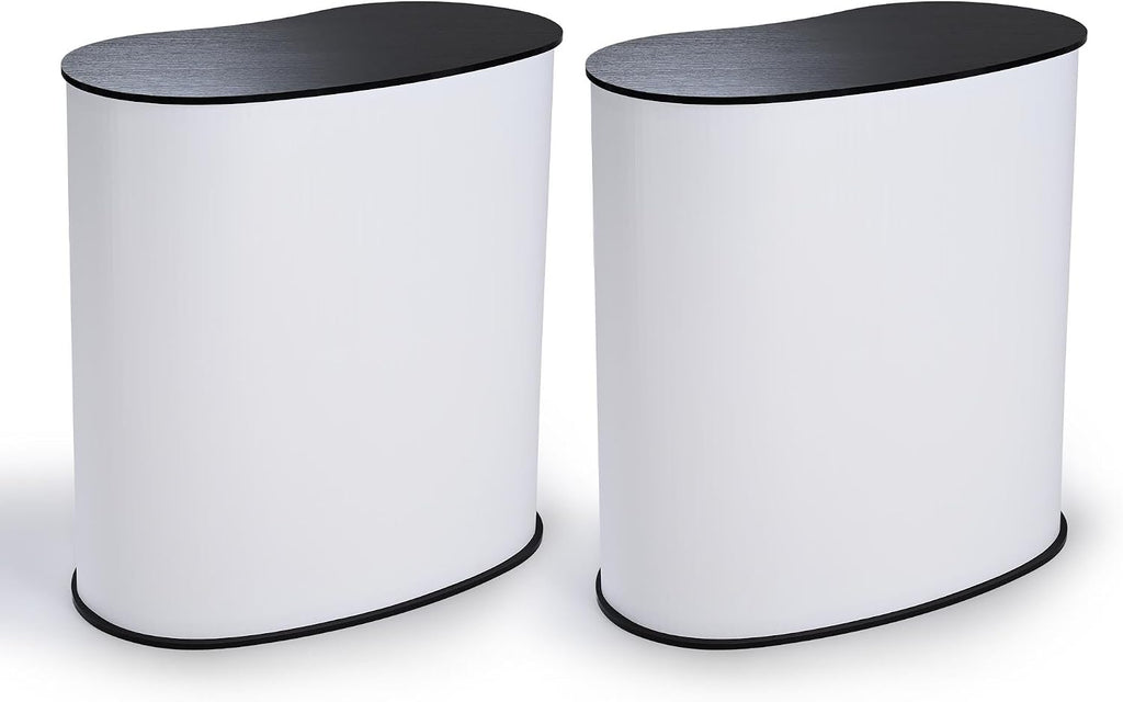 Yescom 2 Set Portable Podium Counter Tables