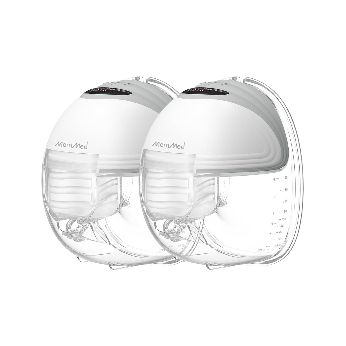 MomMed Wearable Breast Pump (Model S21) â Double Electric Hands-Free Breast Pump, Leak-Proof Design, 3 Modes (Stimulation, Expression, Auto) & 12 Vacuum Levels, Portable and Quiet