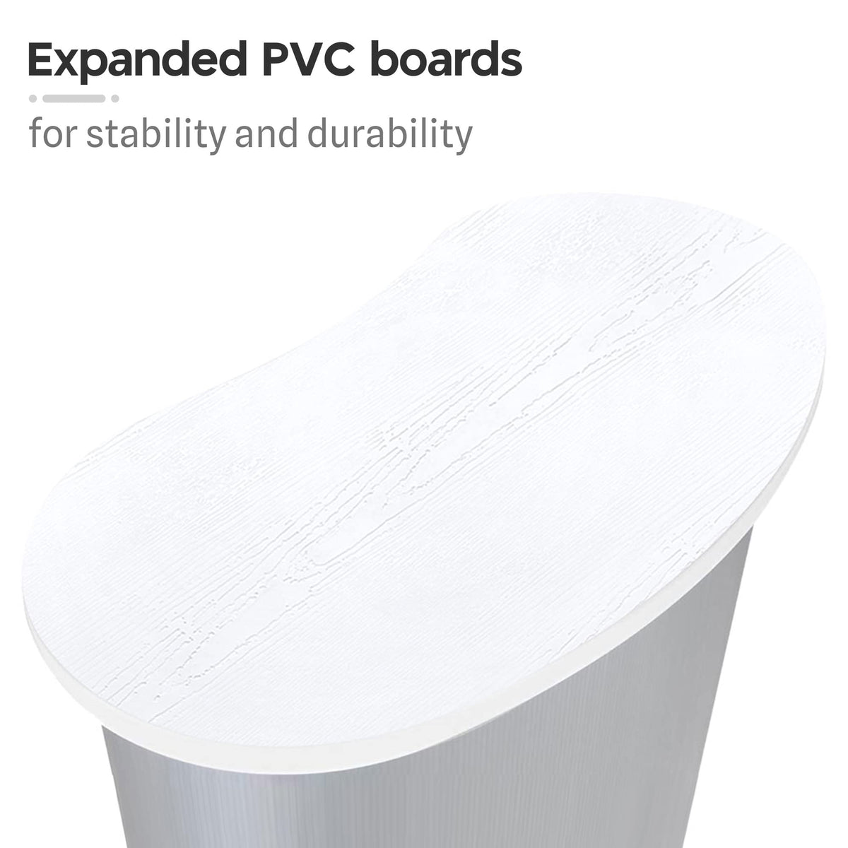 Yescom 2 Set Portable Podium Counter Tables