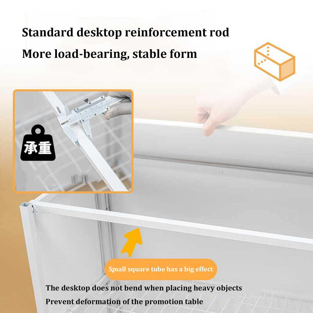 Mobile Portable Promotion Counter Tableï¼fold Supermarket Tasting Table Trade Show Podium Table Display Exhibition Counter Standï¼metal Advertising Display Banner Stand Reception Event Desk