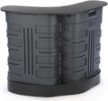 Displays2go 37.9 Inch Portable Trade Show Counter