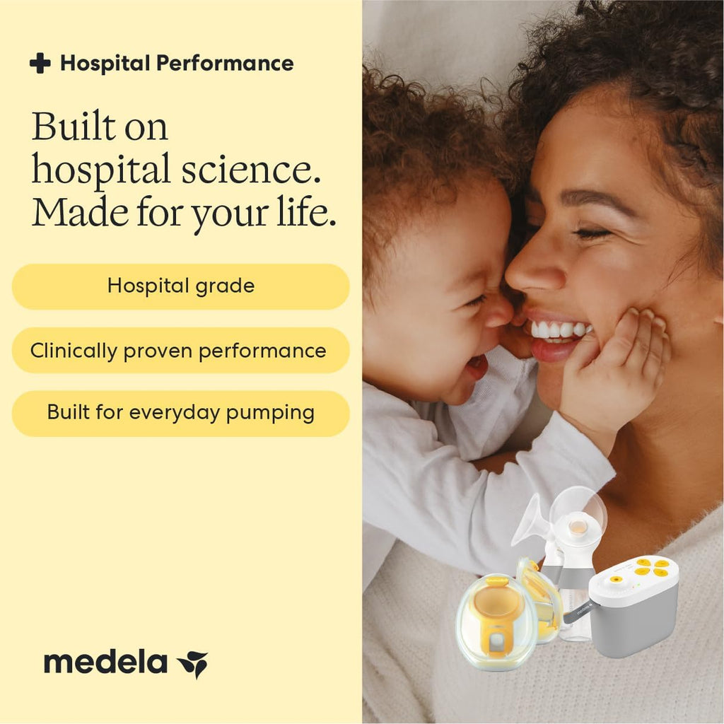 Medela Pump in Style Pro+ Hands Free & Bottles Electric Breast Pump Bundle