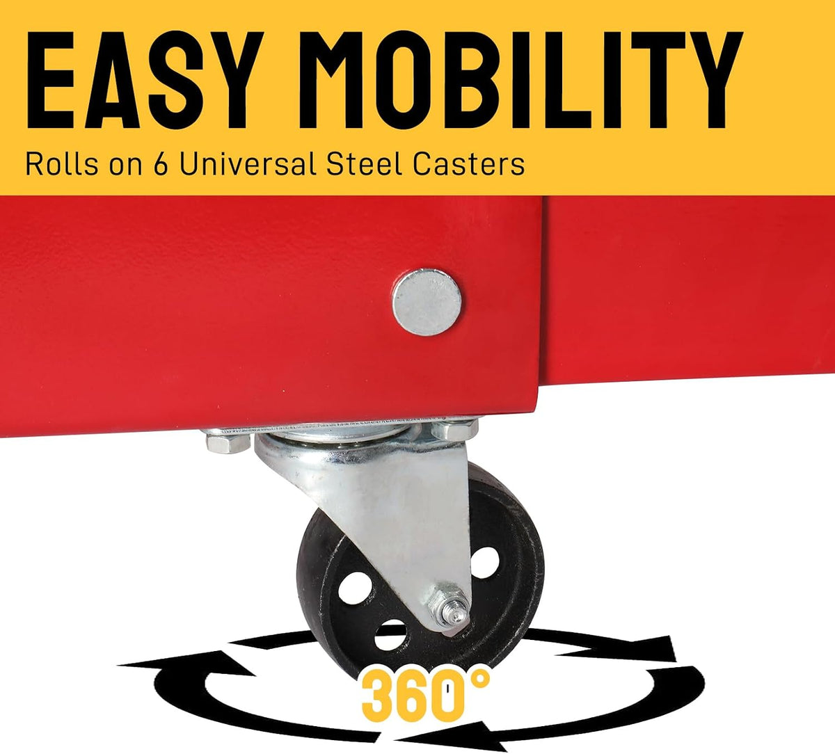 2 Ton Hydraulic Engine Hoist Crane, 4400LBS Folding Cherry Picker