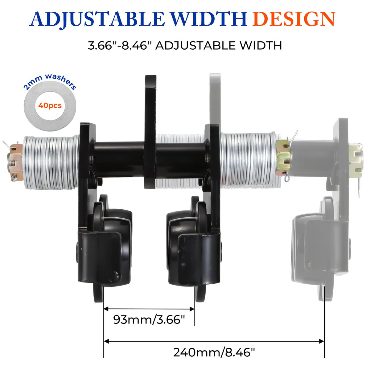 I Beam Trolley 3 Ton Manual Adjustable