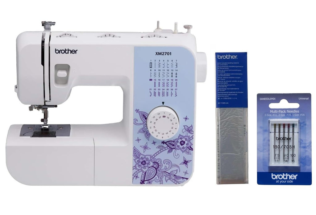Brother Sewing Machine, XM2701, Portable Sewing Machine, 27 Stitches