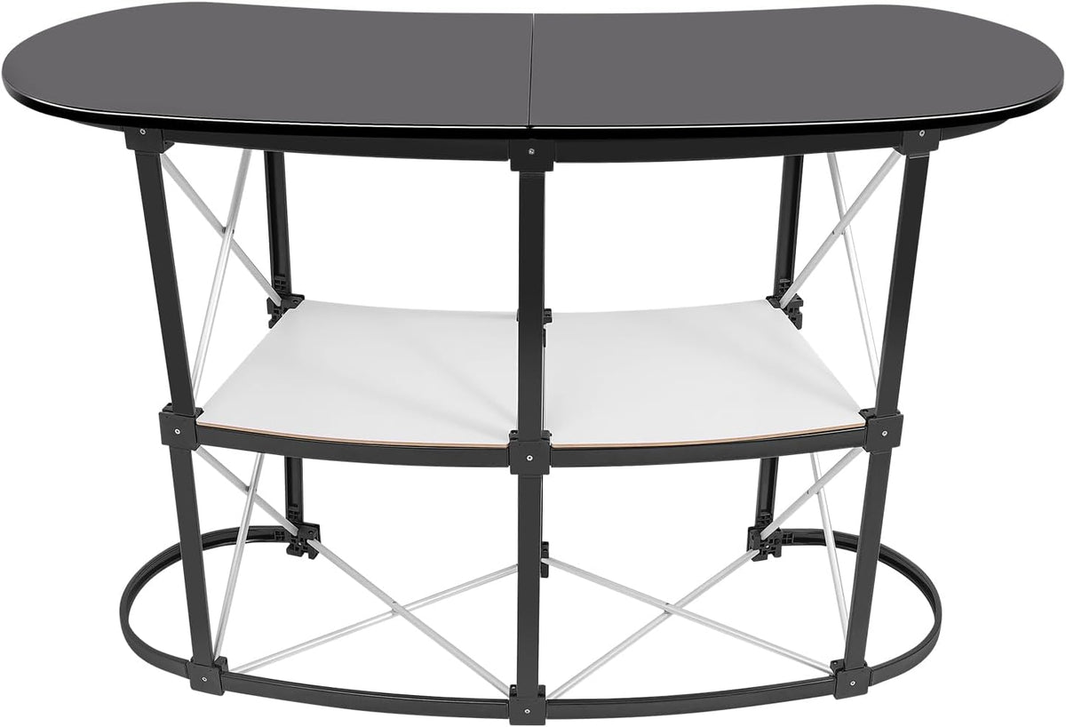 Portable Tradeshow Podium Table,Pop Up Counter Exhibition Show Stand
