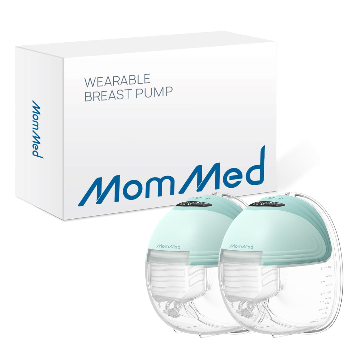 MomMed Wearable Breast Pump (Model S21) â Double Electric Hands-Free Breast Pump, Leak-Proof Design, 3 Modes (Stimulation, Expression, Auto) & 12 Vacuum Levels, Portable and Quiet