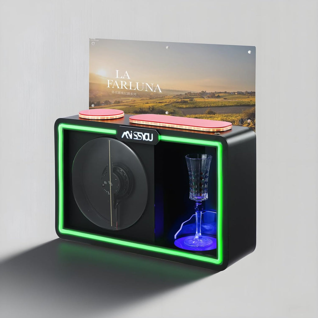 Missyou 3D Hologram Fan Display Cabinet with WiFi, Shelf and Speaker