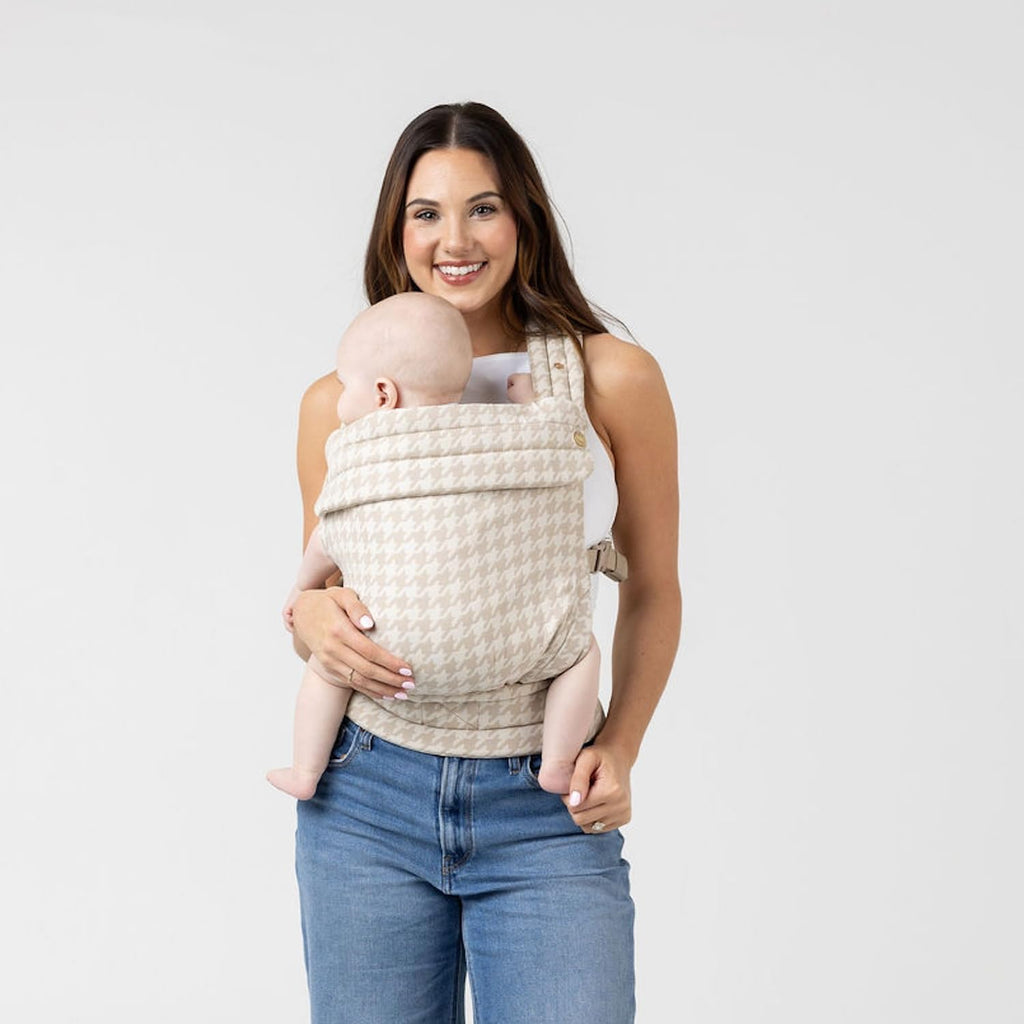 MabÄ Monarch Ergonomic Baby Carrier â Premium Cotton Soft Structured Newborn to Toddler Carrier with Hip-Healthy Design, 3 Carry Positions (9-46 lbs), Lightweight & Breathable, (Ivory)