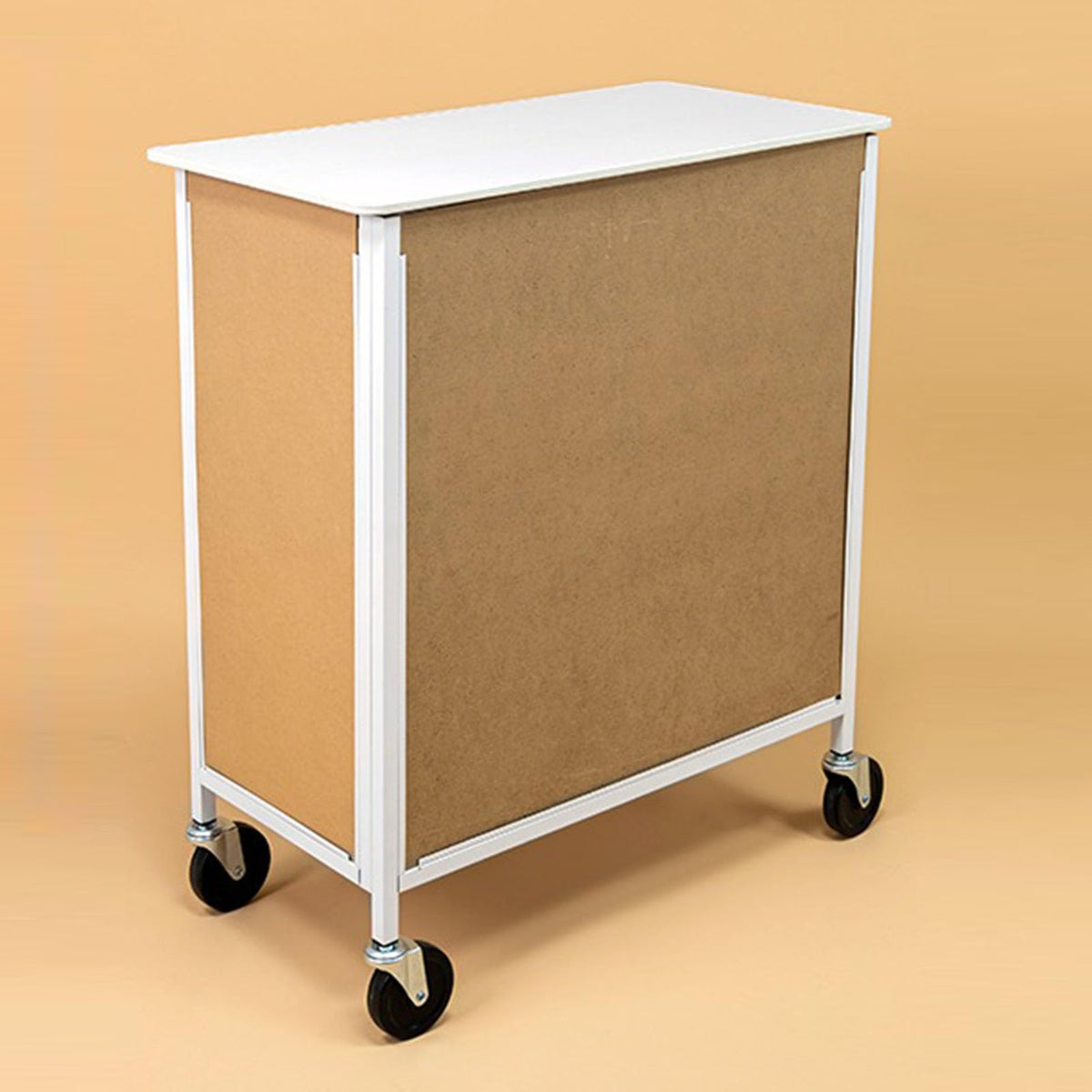 Mobile Portable Promotion Counter Table, Pop Up Podium Trade Show Exhibition Reception Event Desk Trade Show Display Counter Speech Stand ,Supermarket Tasting Table Advertising Display Banner Stand