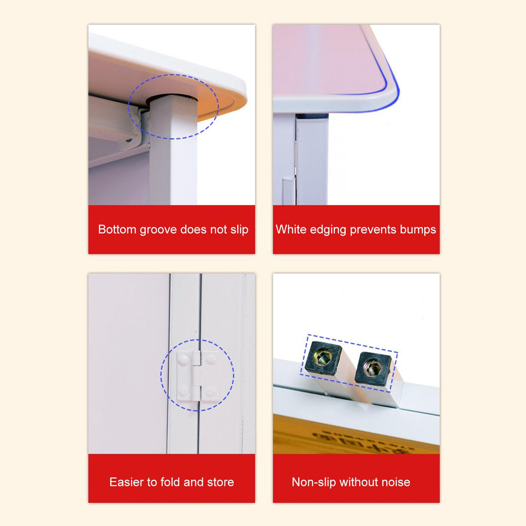 Foldable Promotion Tradeshow Exhibition Counter Stand with Display Board & Carrying Bag, Mobile Portable Supermarket Tasting Table Podium Table Advertising Booth Rack Banner Stand Reception Event De