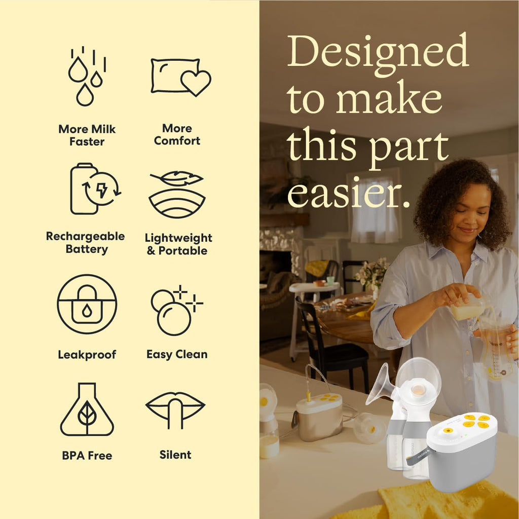 Medela Pump in Style Pro+ Hands Free & Bottles Electric Breast Pump Bundle