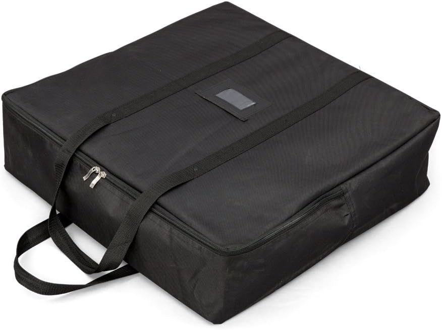 Vispronet Portable Display Case, Collapsible Showcase Counter with Twist Design