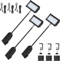 Trade Show Booth Lights, 3pcs LED Display Lighting and Exhibit Arm Lighting
