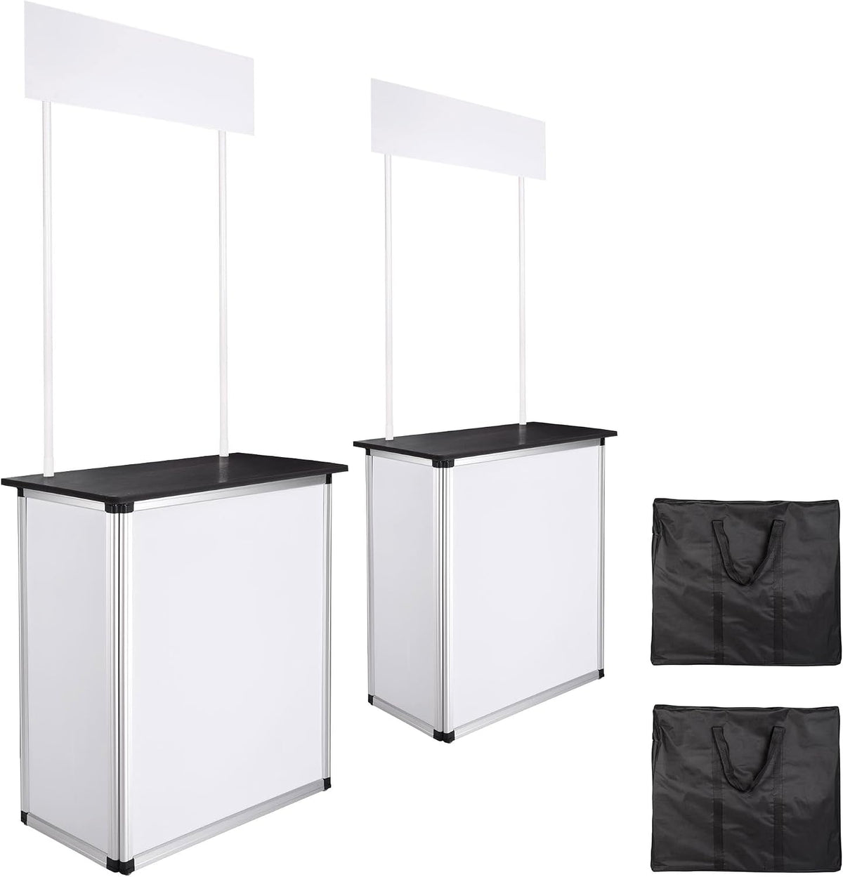 Yescom 2 Set Pop Up Promotional Counter with Header Board