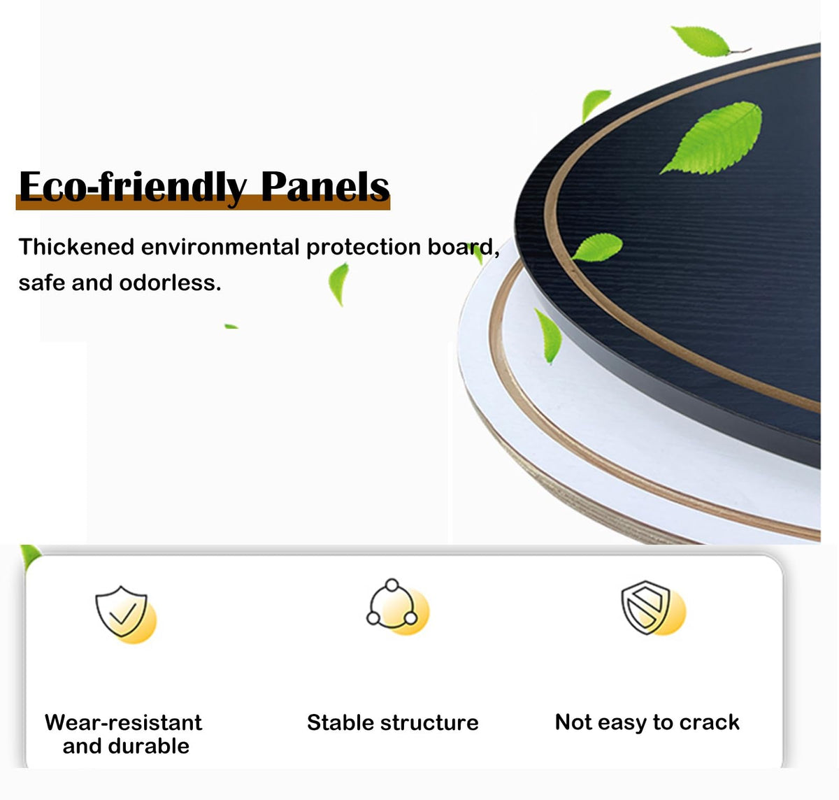 Portable Convex Promotion Counter Table, Detachable Banner Stand Podium for Tradeshow Exhibition Reception, Home Party Picnic Events Bar Show Table(Triangular)