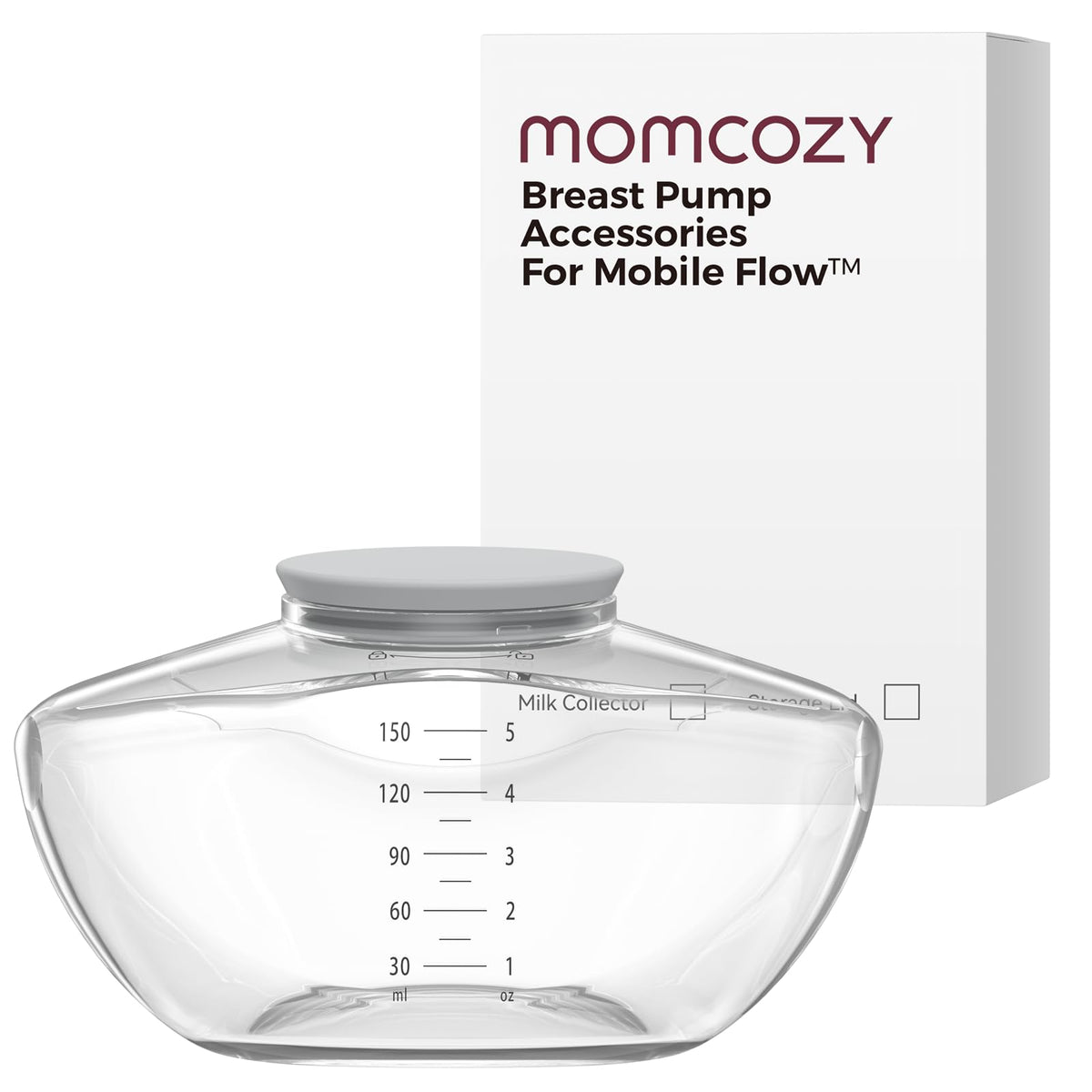 Momcozy Breast Pump Hands-Free Upgraded Mobile Flow M9 24mm, 2Pcs Cozy Red