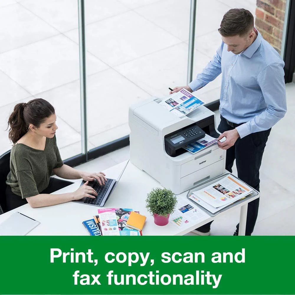 Brother MFC-L3710CW - Wielofunkcyjna drukarka laserowa 4 w 1 - kolorowa - cicha 45db - Pamięć 512MB - Airprint - WiFi