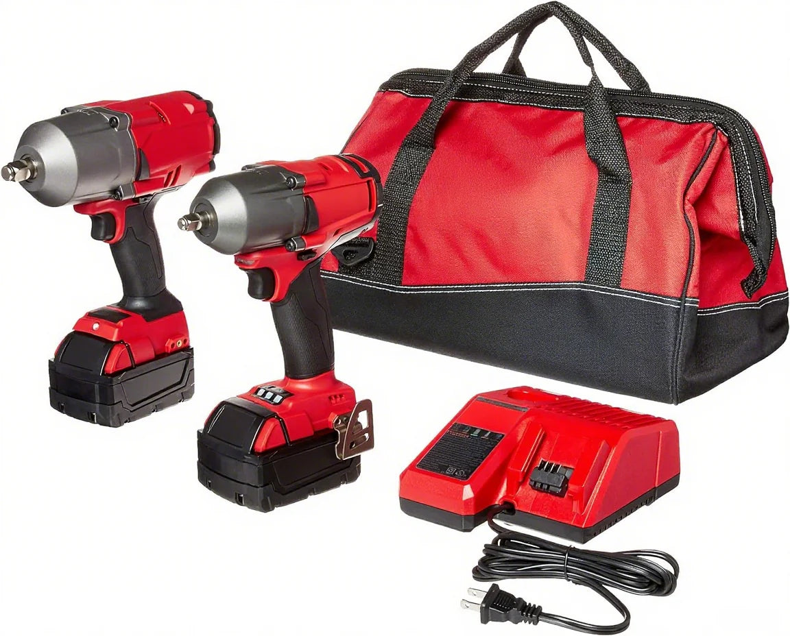 M18 Auto Kit �� 1/2' Impact Wrench and 3/8' Impact Wrench