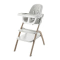 6-in-1 High Chair to Booster & Step Stool, 4 Heights, Compact Fold