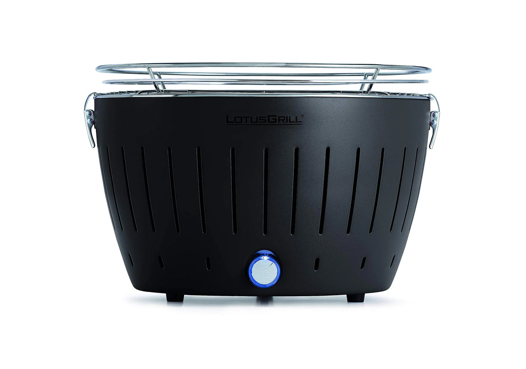 LotusGrill LG-AN-600 grill ogrodowy XXL, antracytowo-szary, średnica 57,6 cm, z zasilaczem