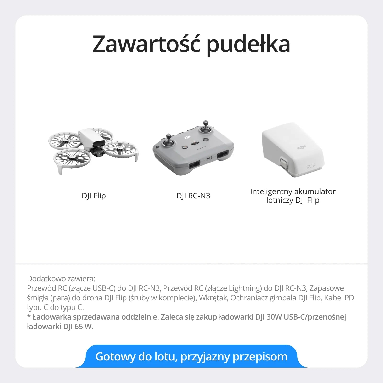 DJI Flip z kontrolerem RC 2 z wyświetlaczem, dron Follow Me z kamerą 4K UHD dla dorosłych, masa poniżej 249 g, 3-osiowy gimbal, transmisja wideo 13 km, start z dłoni i 31 min lotu