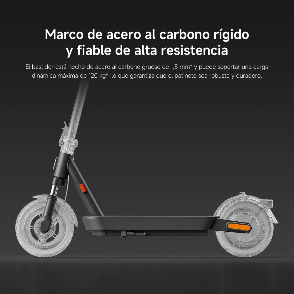 Skuter elektryczny Xiaomi Scooter 5 Series ES, maksymalna moc 1000 W-250 W, autonomia 20 KM-60 KM, koła 8,5 -10 certyfikowane przez DGT (Wersja ES)
