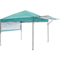 10 x 17& Straight Leg Canopy - Turquoise