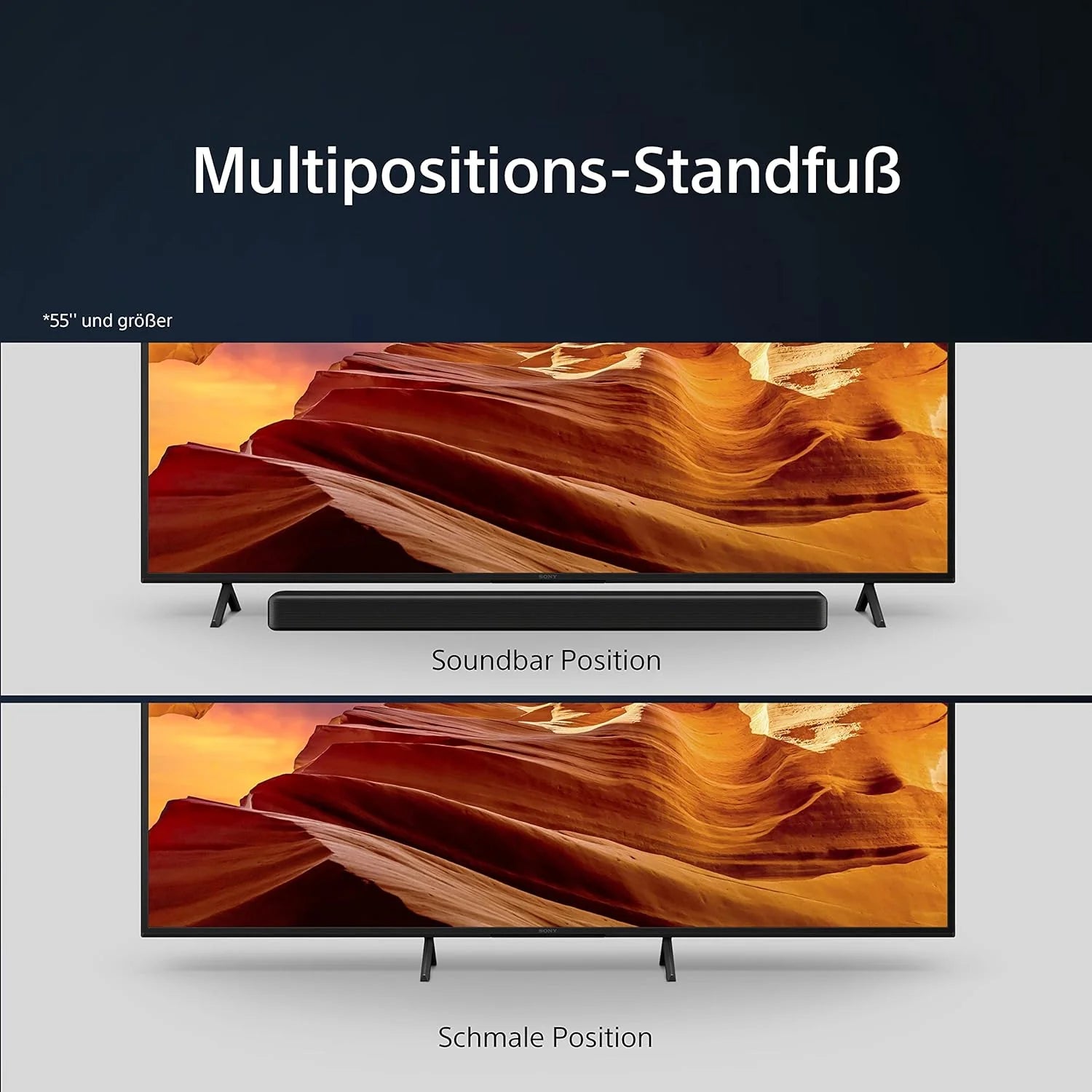 Sony BRAVIA KD-50X75WL, LED, 4K HDR, Google TV, ECO PACK, BRAVIA CORE, Narrow Bezel Design, model 2023