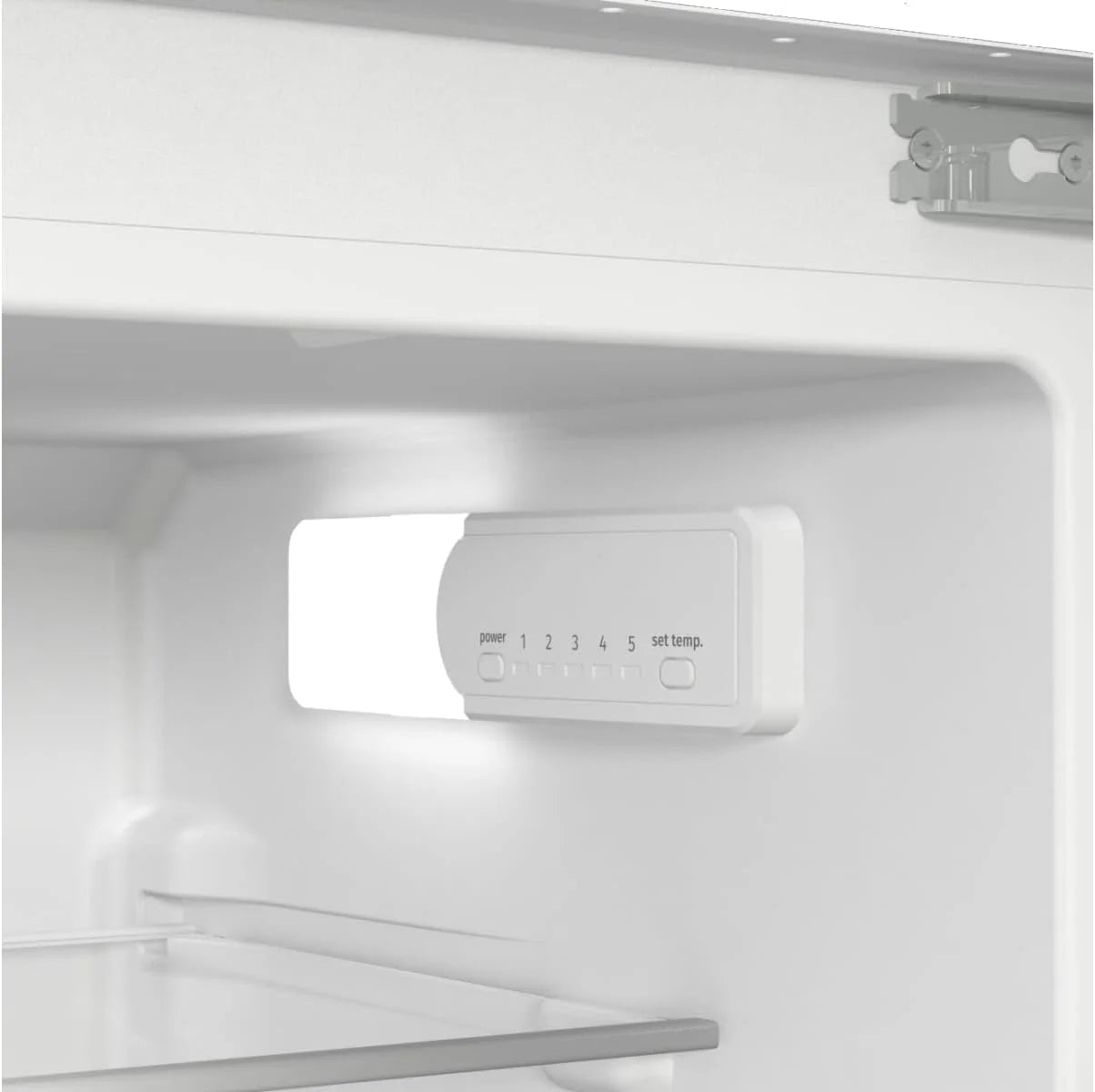 Gorenje NRKI517E41 lodówko-zamrażarka do zabudowy/178 nisza/zawias do drzwi przesuwnych/EEK:E/NoFrost DualAdvance/252L/AdaptTech/SuperCool/ConvertActive/EcoMode/wys. x szer. x gł.: 177,2 x 54 x 54,5
