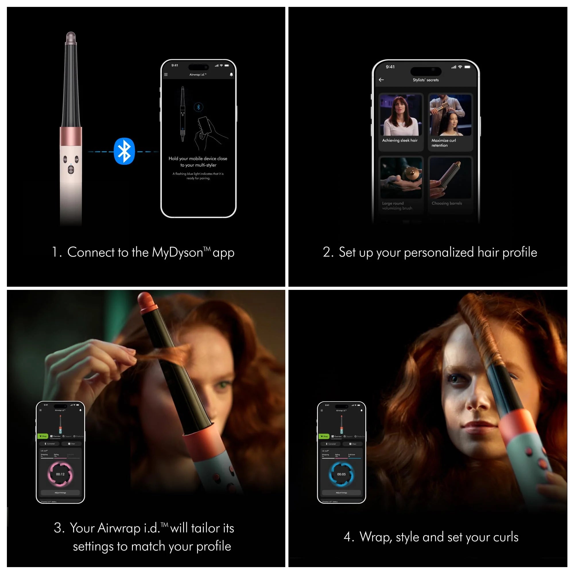 Dyson Airwrap i.d.™ Multi-styler i suszarka - Straight+Wavy (Ceramiczny różowy/Różowe złoto)