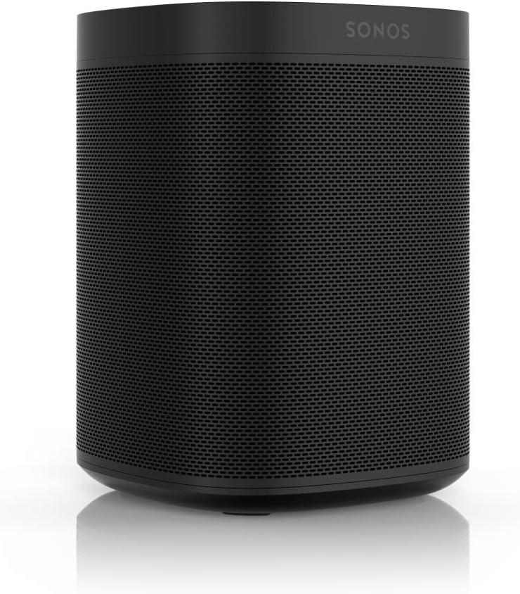 Sonos One Smart Zestaw głośników - głośniki multiroom WiFi, Alexa, Airplay, Streaming 4-Raum Set czarny
